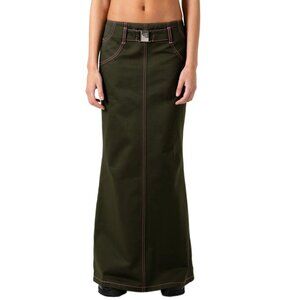 ByeBambi “Riley” Olive Green Women's Skirt